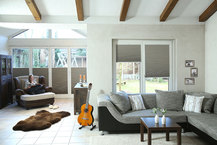 Mit unserem individuellen Sonnenschutz lassen sich Ihre Räume harmonisch gestalten.